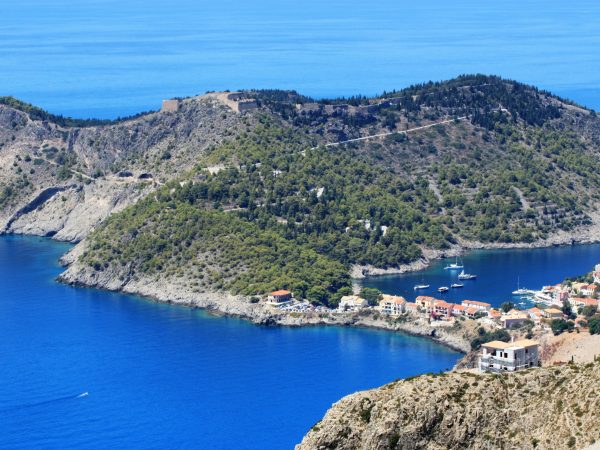 Assos Venedik Kalesi harabeleri, Kefalonya